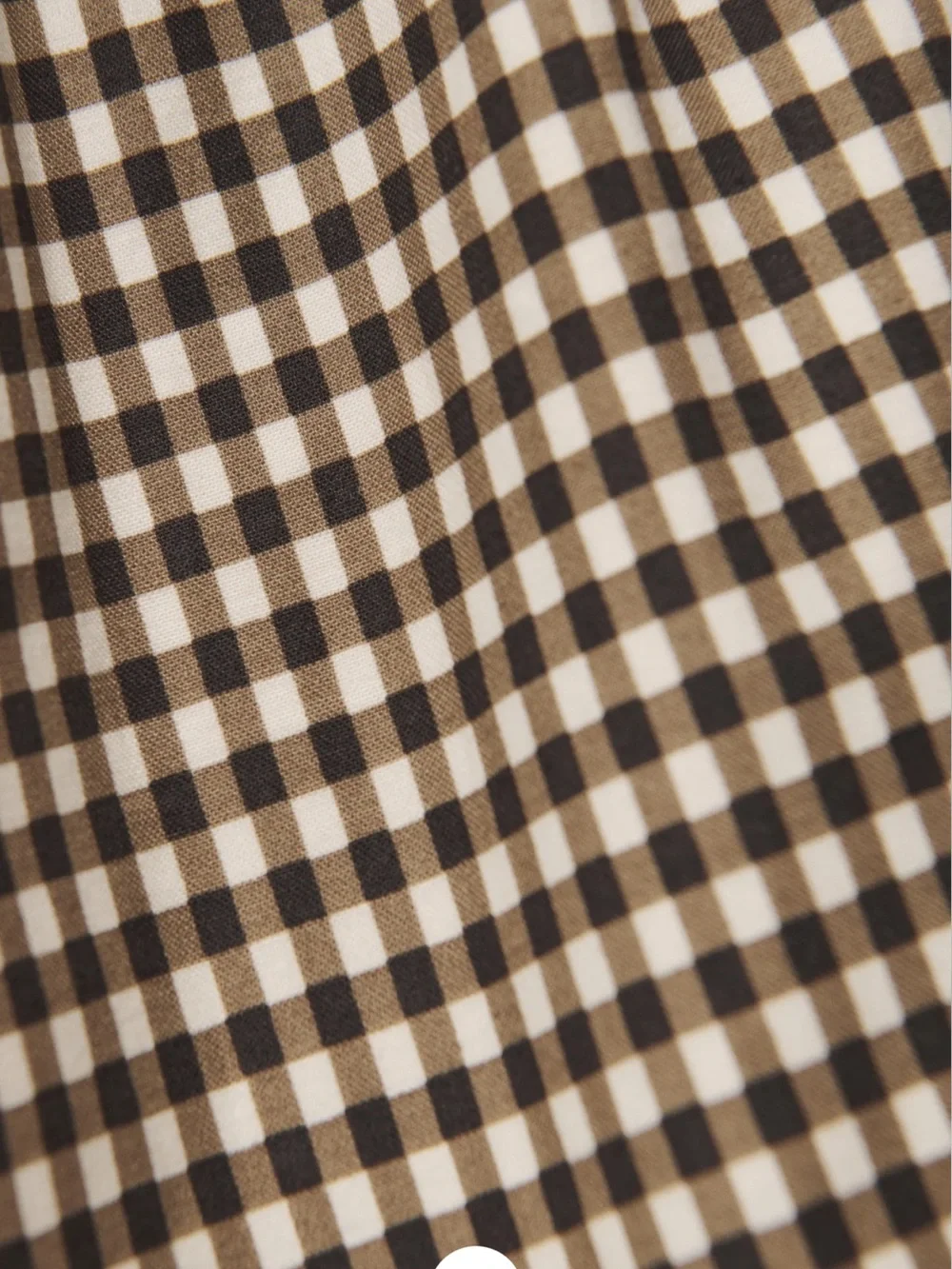Reformation Brown leannah dress